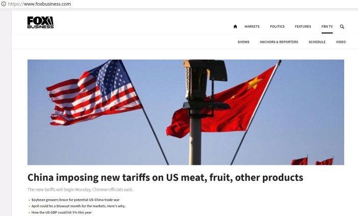 China Tariffs